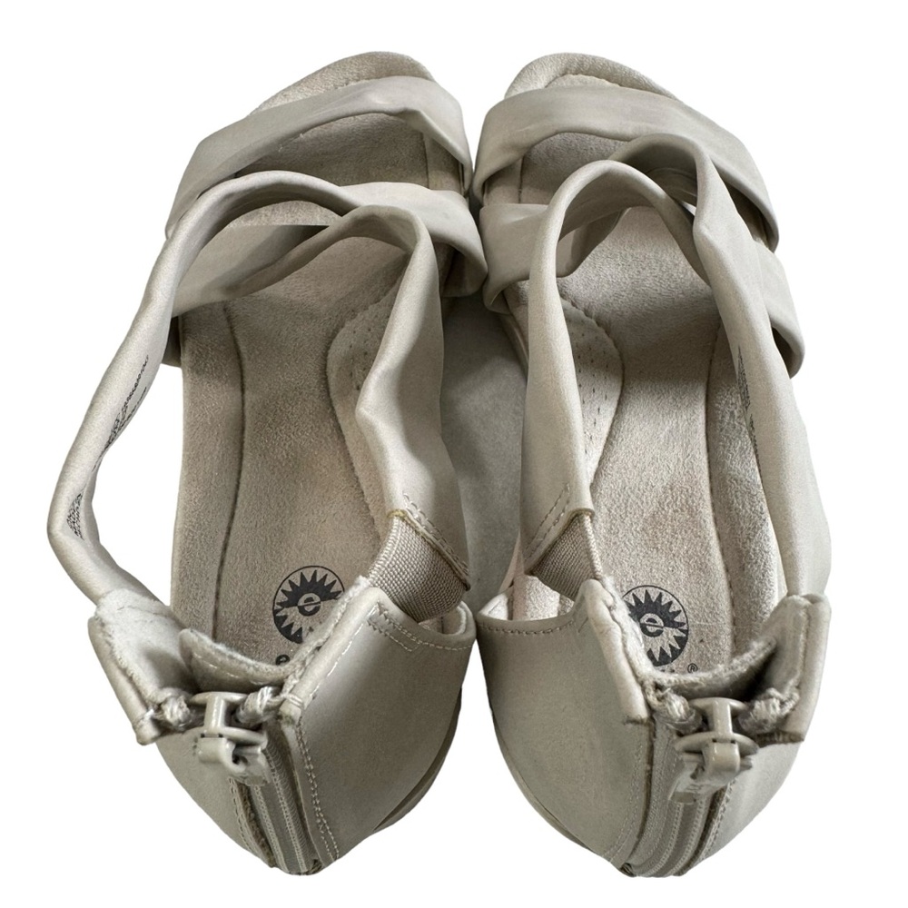 Earth Spirit Crossband Wedge Sandals Size 10 - Picture 9 of 16